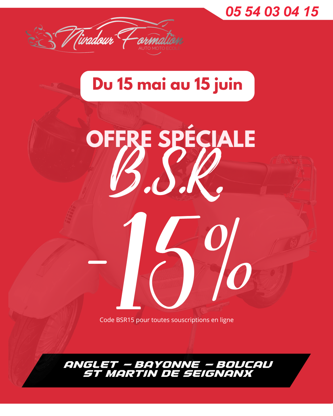 promotion bsr anglet bayonne