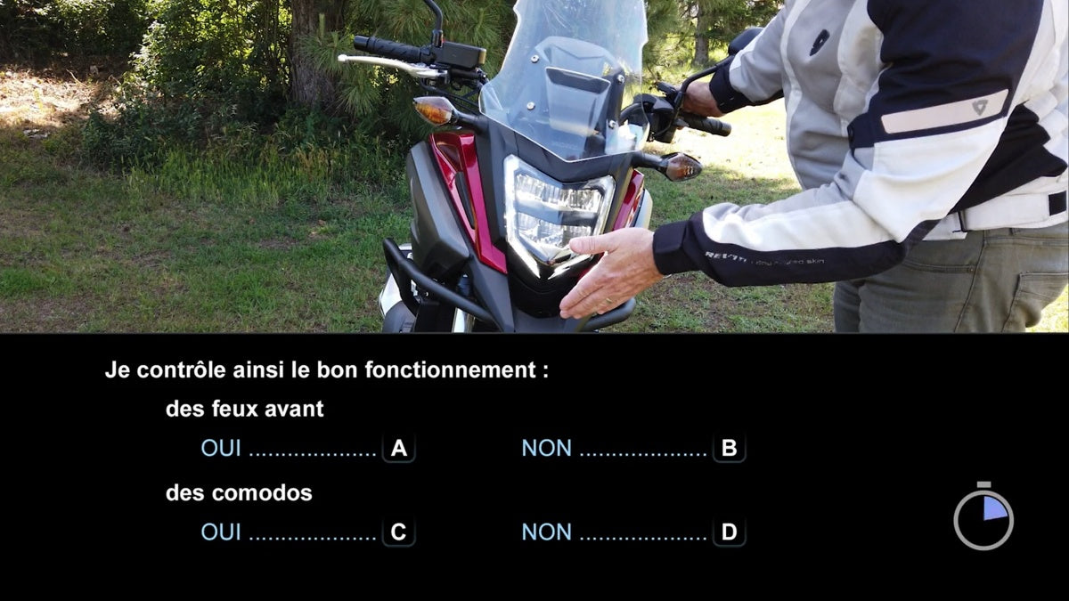 FORFAIT E.T.M. (Épreuve Théorique Moto)
